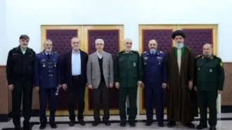 دیدار پزشکیان با فرماندهان عالی‌رتبه نیروهای مسلح