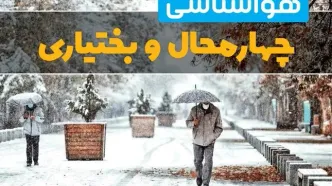 پیش بینی وضعیت آب و هوا چهارمحال و بختیاری فردا یکشنبه ۱۲ اسفند ۱۴۰۳ | پیش بینی هواشناسی شهرکرد طی ۲۴ ساعت آینده + آب و هوای چهارمحال و بختیاری