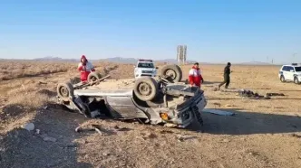 فاجعه در جاده زابل-نهبندان؛ تصادف مرگبار، جان چهار نفر را گرفت!