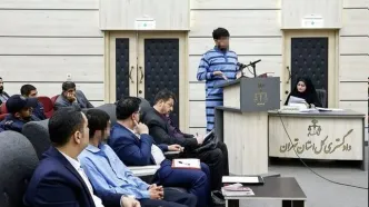 اولین ویدئو از قاتلان دانشجوی دانشگاه تهران در دادگاه