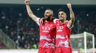 گل اول پرسپولیس به شمس آذر توسط سردار دورسون 25