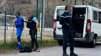 مهاجم فوتبال به کما رفت