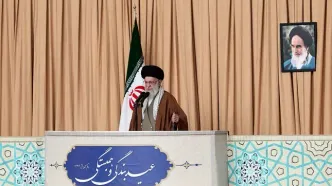 اقامه نماز عید سعید فطر به امامت مقام معظم رهبری