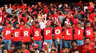 هوادار روشندل پرسپولیس در تخت‌جمشید رویت شد