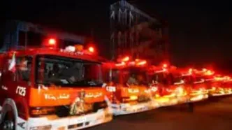 ۴۹ عملیات آتش نشانی زاهدان در شب چهارشنبه سوری