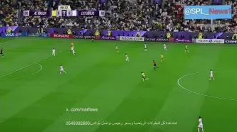 ویدیو: گل اول النصر به استقلال با گزارش عربی