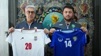 رنگ پیراهن تیم ملی ایران و ازبکستان مشخص شد