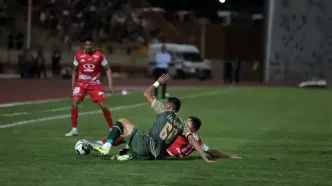 خلاصه بازی شمس آذر قزوین 3 - پرسپولیس 2 + ویدئو