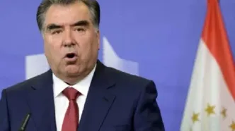 رقص رئیس‌جمهور تاجیکستان در جشن نوروز