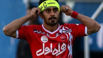 کاپیتان پرسپولیس بعد جراحی خندید+عکس