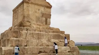 لحظه تحویل سال در پاسارگاد +فیلم