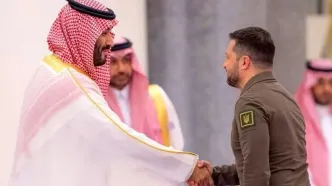 زلنسکی در ریاض