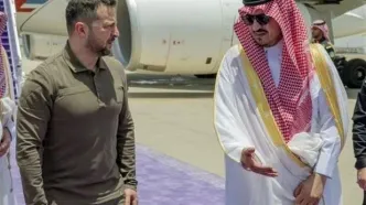 زلنسکی به عربستان رفت