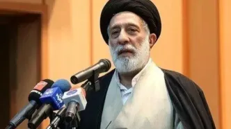دیدار سید هادی خامنه ای با مهدی کروبی/ عکس