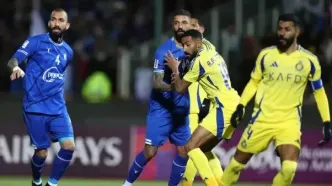 ببینید | گل اول النصر به استقلال با اشتباه بازیکنان استقلال