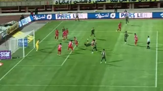 گزارش زنده: پرسپولیس 1 - شمس آذر 1 / پایان نیمه اول