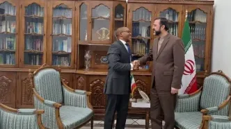 دیدار سفرای آفریقای جنوبی، نروژ و دانمارک با غریب آبادی
