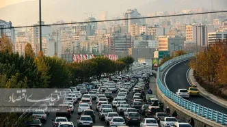 ترافیک در آزادراه کرج-تهران سنگین است