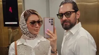 جشن تولد پسر بهرام رادان و مینا مختاری