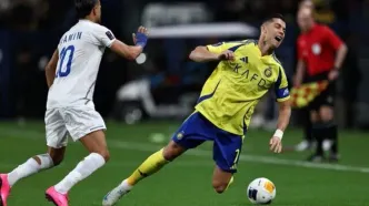 النصر ۲ - صفر استقلال؛ شکست آبی‌پوشان ایران در نیمه نخست