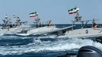 قایق‌های تندروی نظامی ایران با سرعت ۲۰۳ کیلومتر