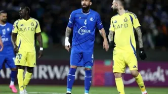 امتیاز بازیکنان بازی استقلال و النصر