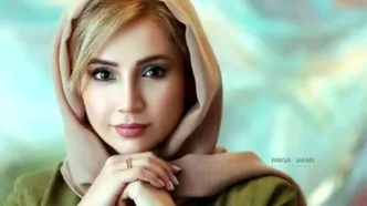 تصویری از جشن چهارشنبه‌سوری شبنم قلی‌خانی در دبی