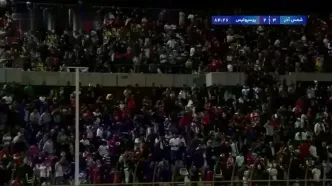 گل دوم پرسپولیس به شمس آذر توسط سرلک