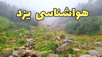 پیش بینی وضعیت آب و هوا یزد فردا شنبه ۱۸ اسفند ماه ۱۴۰۳ | پیش‌ بینی هواشناسی یزد فردا | هوای یزد