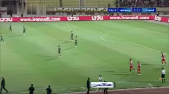 گل اول پرسپولیس به شمس آذر توسط دورسون + ویدئو