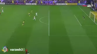گل سوم النصر توسط دوران در دقیقه 83/ النصر 3 - 0 استقلال