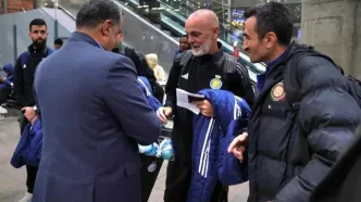 ورود النصر به ایران بدون رونالدو + تصاویر