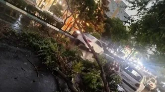 طوفان در تهران ۶ زخمی برجا گذاشت