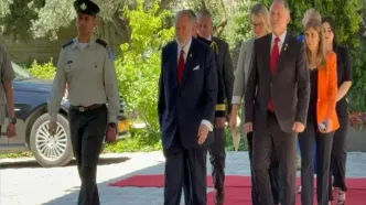 دیدار سفیر آمریکا با اسحاق هرتزوگ در فلسطین اشغالی