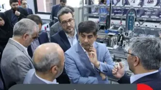 بازدید مدیرعامل گروه فولاد مبارکه از آزمایشگاه توسعه صنعت ۴.۰