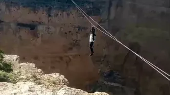 مرگ جوان بندباز با انتشار این ویدئو تکذیب شد