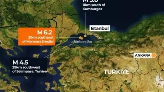 دلیل اصلی مصدومیت ۱۵۱ نفر در زلزله امروز ترکیه