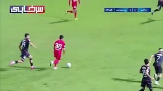 فیلم خلاصه بازی نساجی مازندران 0 - پرسپولیس 1