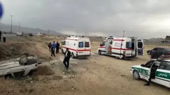 مرگ یک کارگر سوخت‌بر بر اثر  تصادف در جاده نهبندان