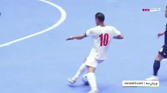 فیلم خلاصه فوتسال ایران 6 - تایلند 2