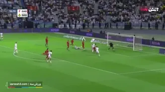 خشم رونالدو از شکست بی موقع النصر در لیگ روشن + گل های بازی