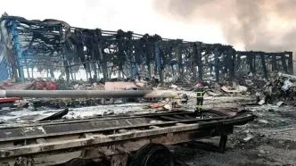 آتش‌ در بندر شهید رجایی تا عصر امروز فروکش می‌کنو