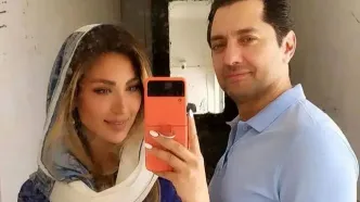 مهمان نوازی لاکچری همسر بهرام رادان با میوه میلیونی