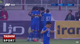 گل اول استقلال به تراکتور