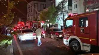 فوتی‌های حریق درمانگاه مشیریه به ۳ نفر رسید