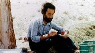 سفر به تاریخ؛ «سهراب سپهری» نوجوان در حال نقاشی؛ دهۀ 1320/ عکس
