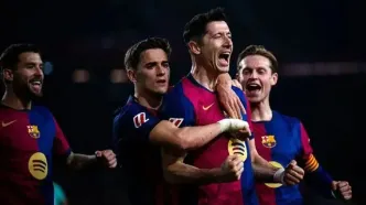 بارسلونا با تحقیر دورتموند، نیمی از راه صعود را پیمود!