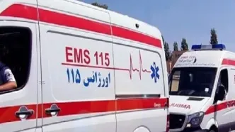 مصدومیت ۵  نفر در برخورد یک دستگاه تریلی با مینی بوس