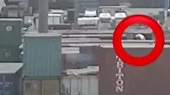 ببینید| تصاویری جدید از بروز انفجار در بندر شهید رجایی