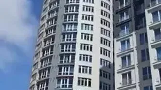 لرزش برج‌های استانبول حین وقوع زلزله